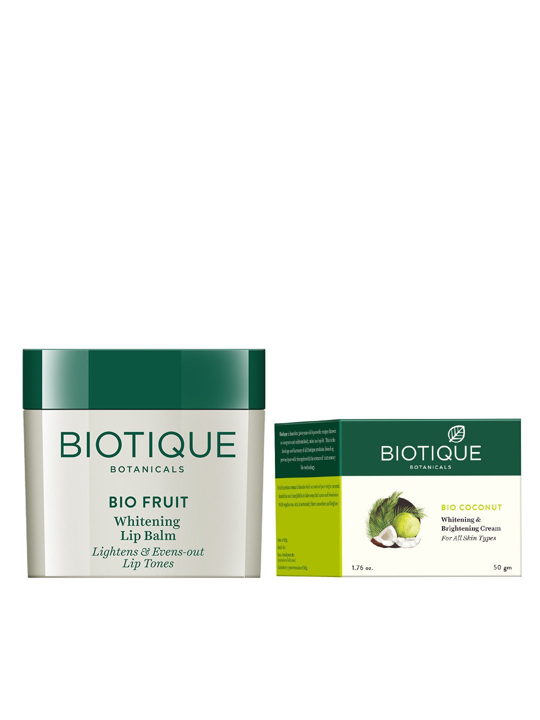 Biotique Set Of Cream & Lip Balm