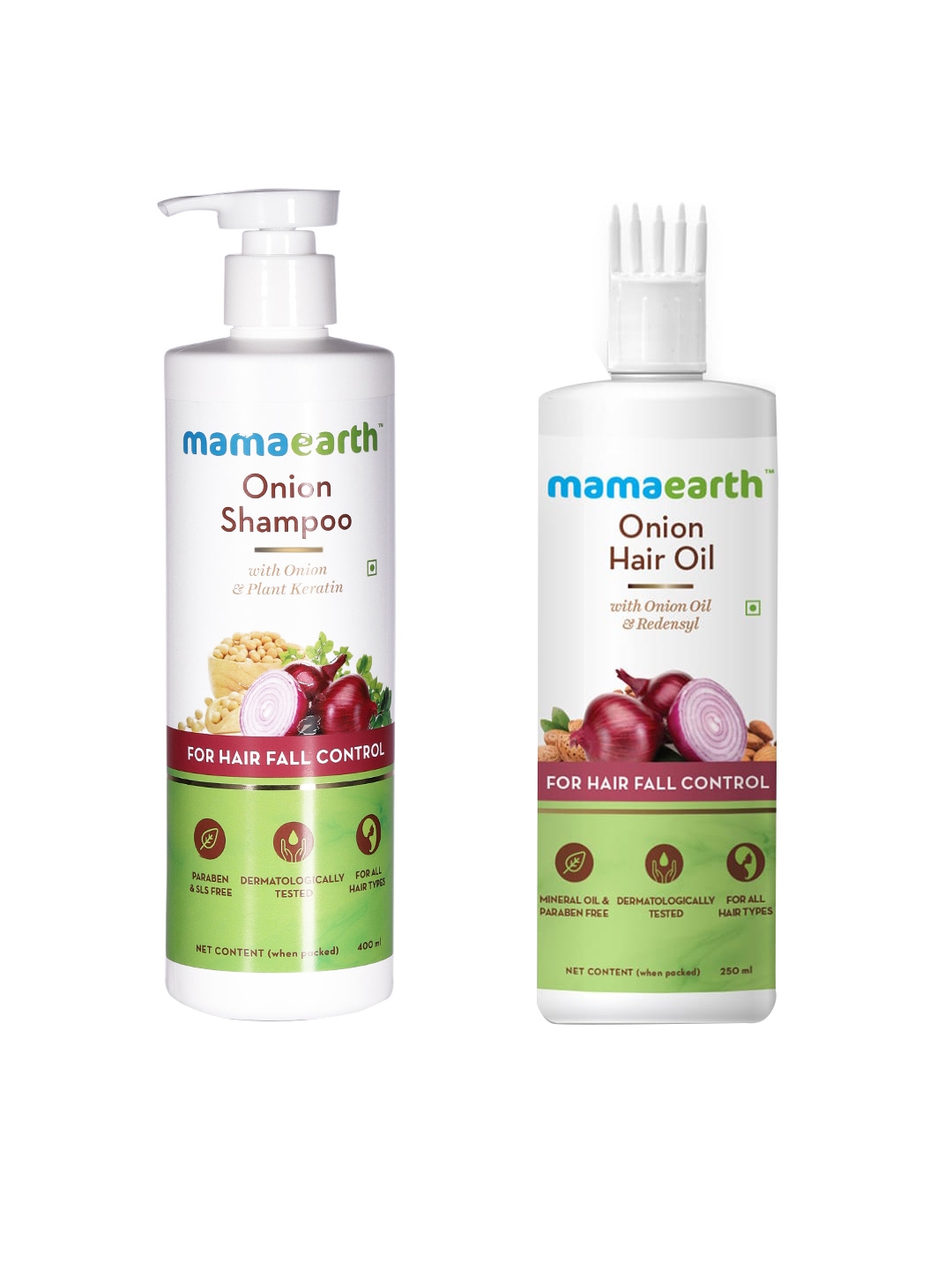 Mamaearth Onion Hair Oil for Hair Fall Control 100ml || The MallBD