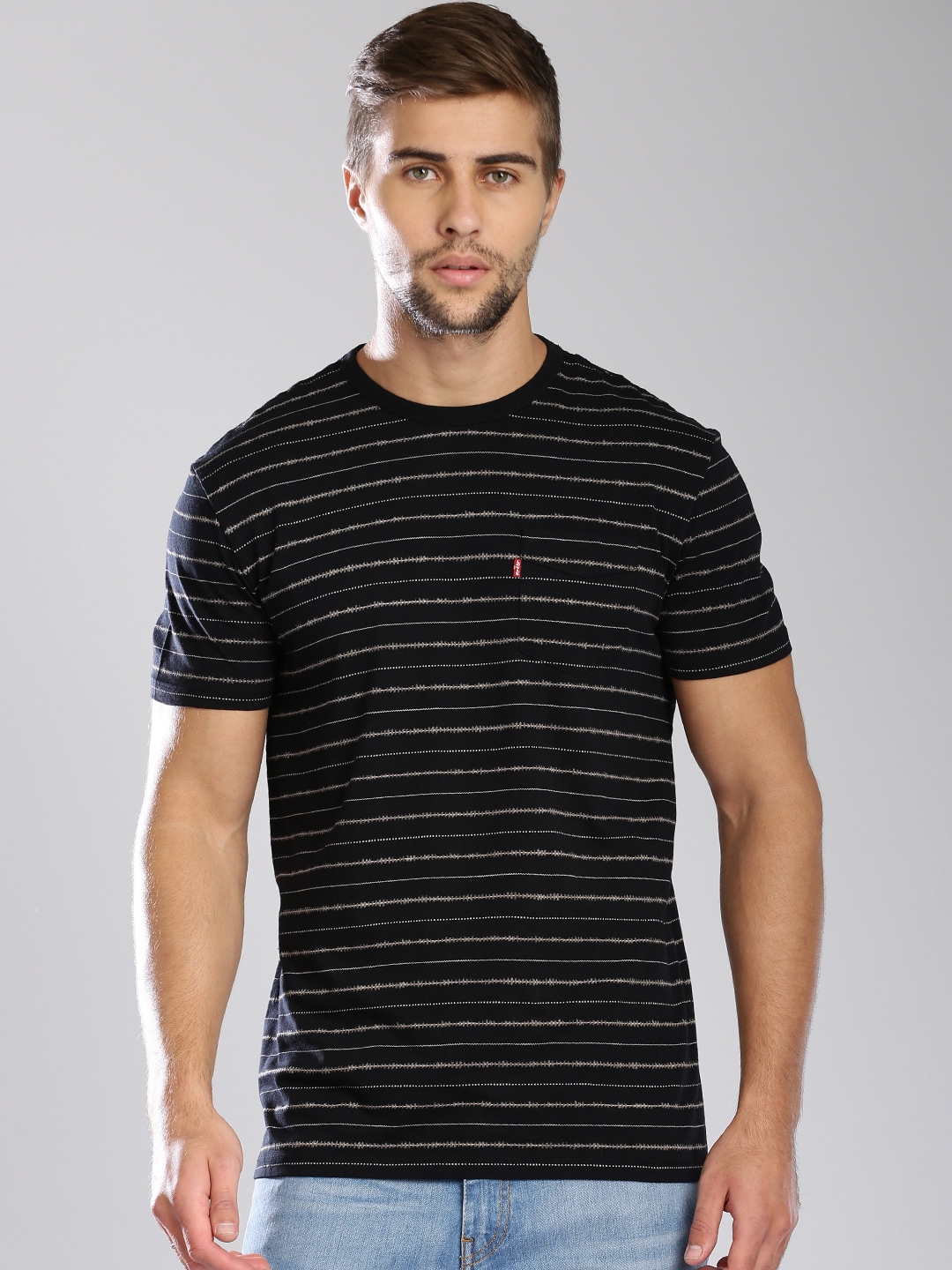 levis striped t shirt