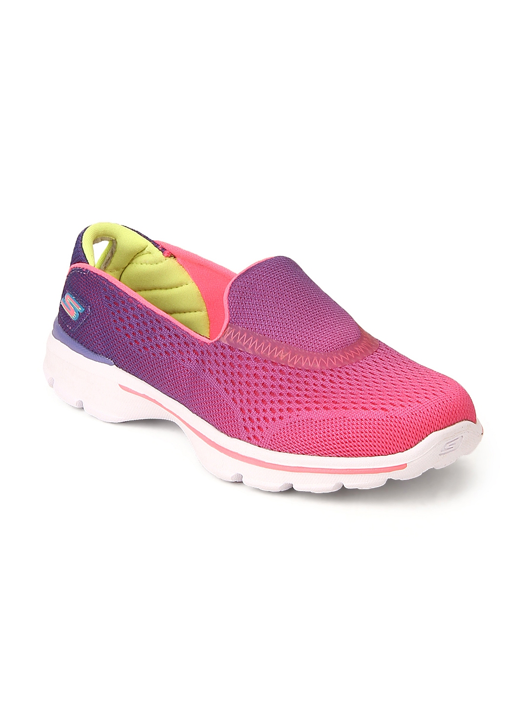Pink and purple skechers discount