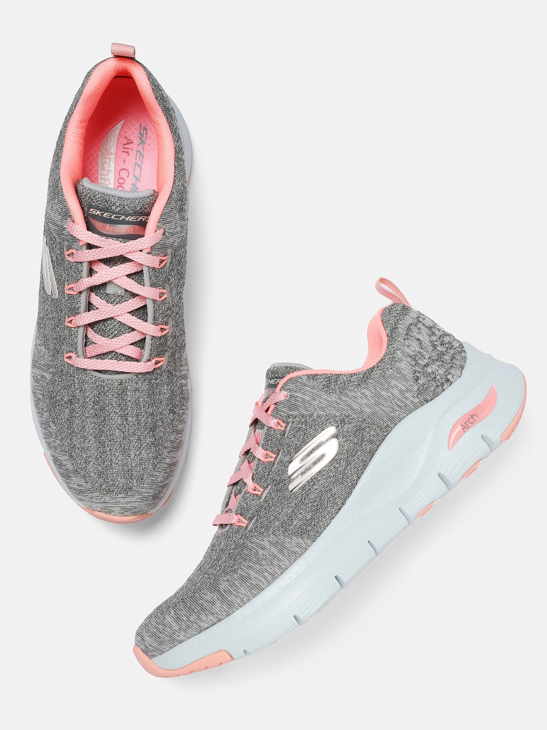 Skechers Women Grey ARCH FITS neakers