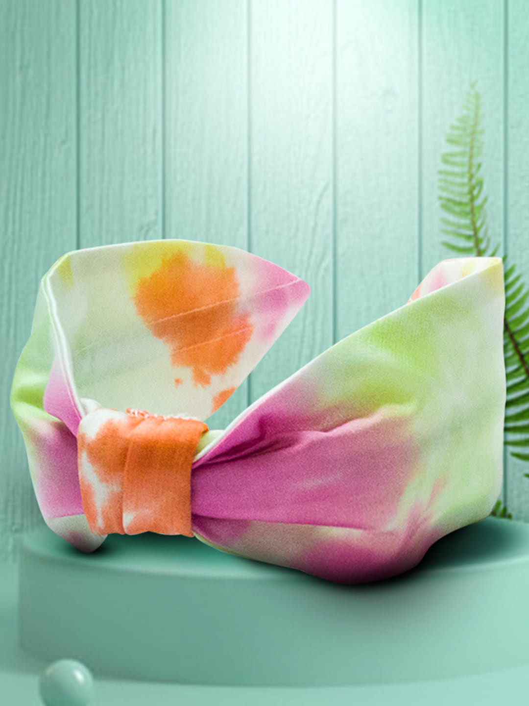 HAIR DRAMA CO. Women Tie & Dye Knotted Hairband