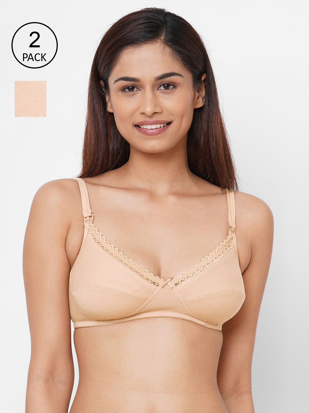 Amante Solid Non Padded Non-Wired Full Coverage Nursing Bra