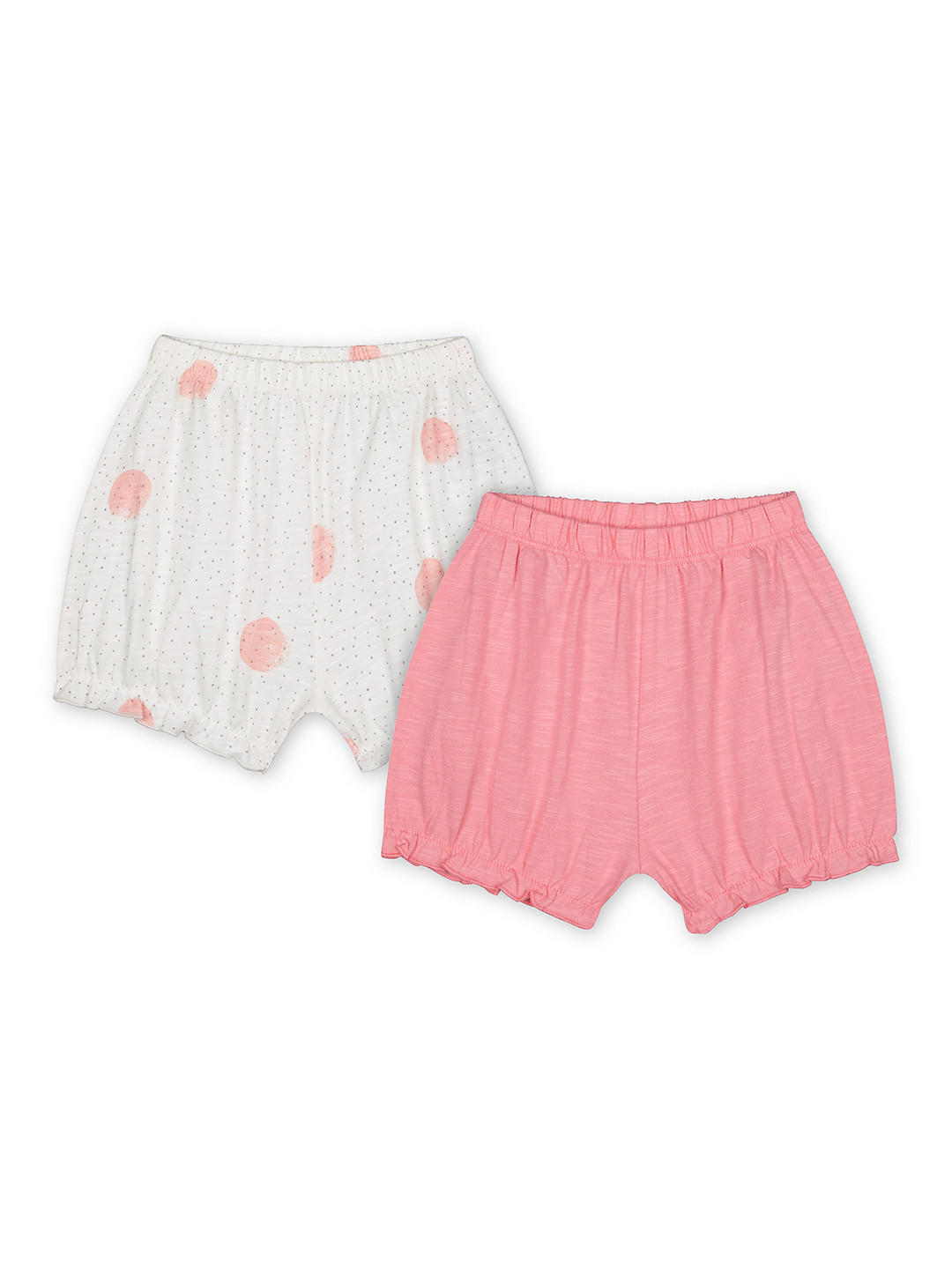 mothercare Girls Pack Of 2 Regular Fit Shorts