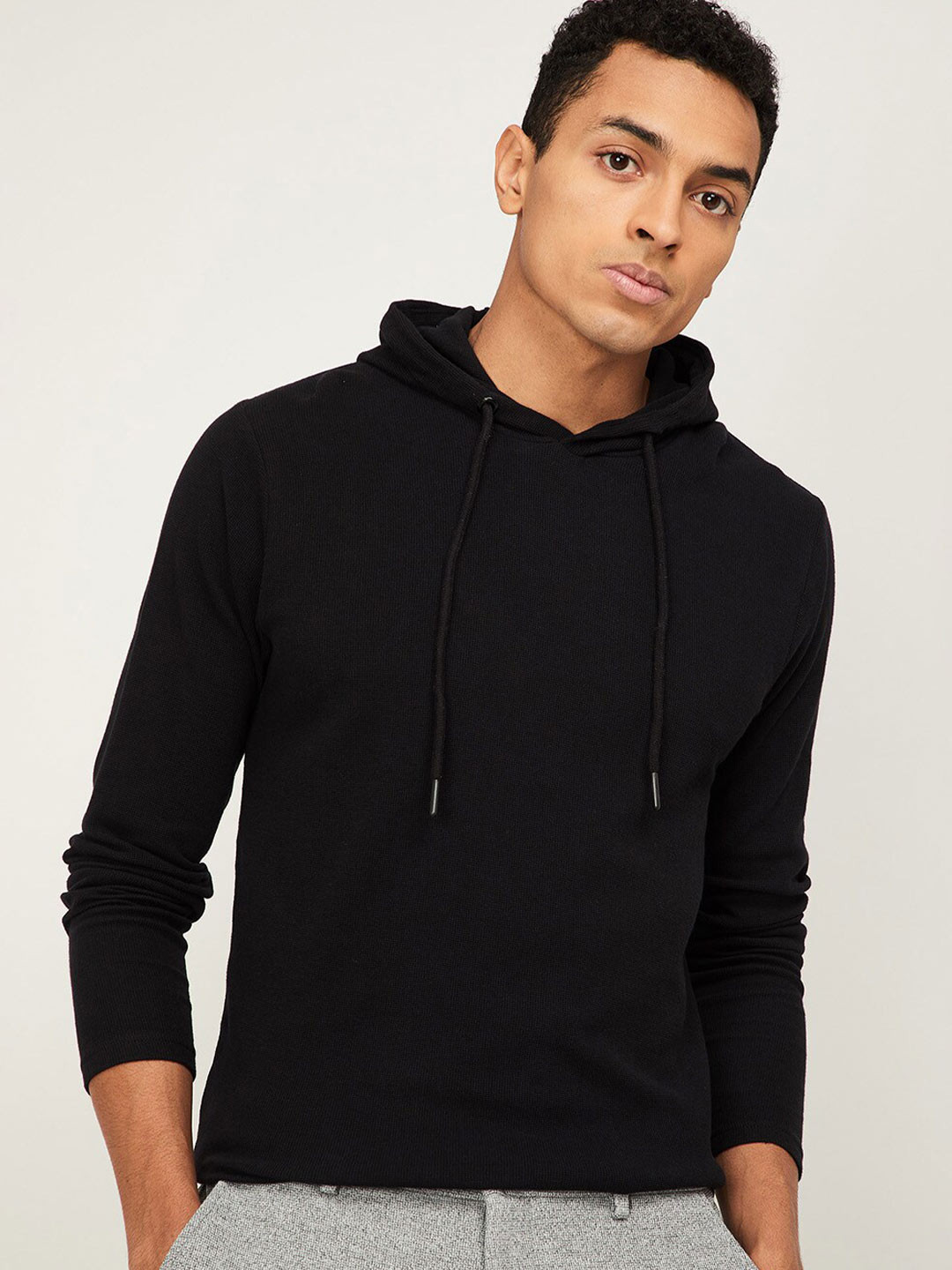 Fame Forever by Lifestyle Men Black & french middle red purple T-shirt