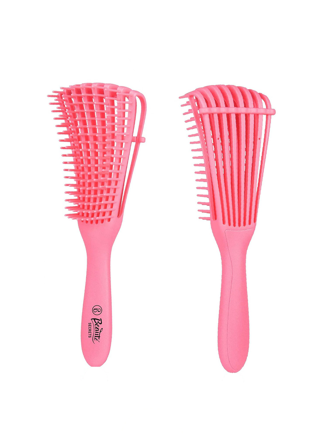 Beaute Secrets Pink Detangling Hair Comb Brush