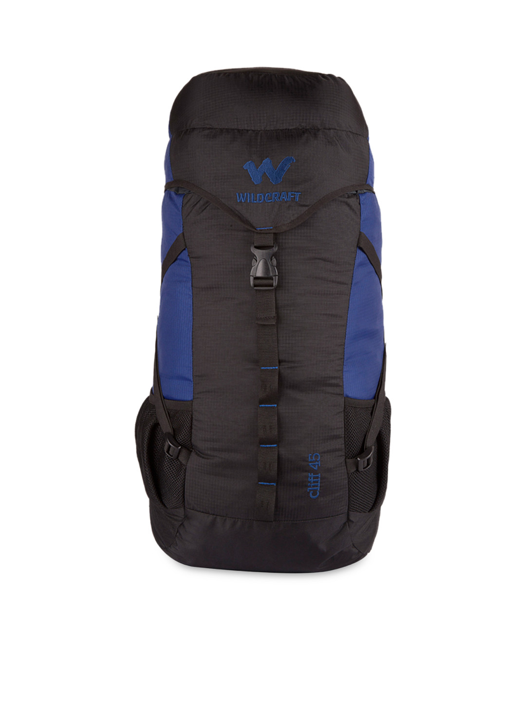 Wildcraft Unisex Black & Blue Rucksack