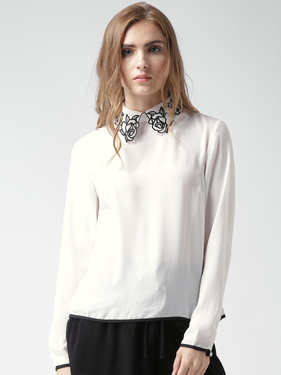 Peter pan collar 2024 shirt forever 21