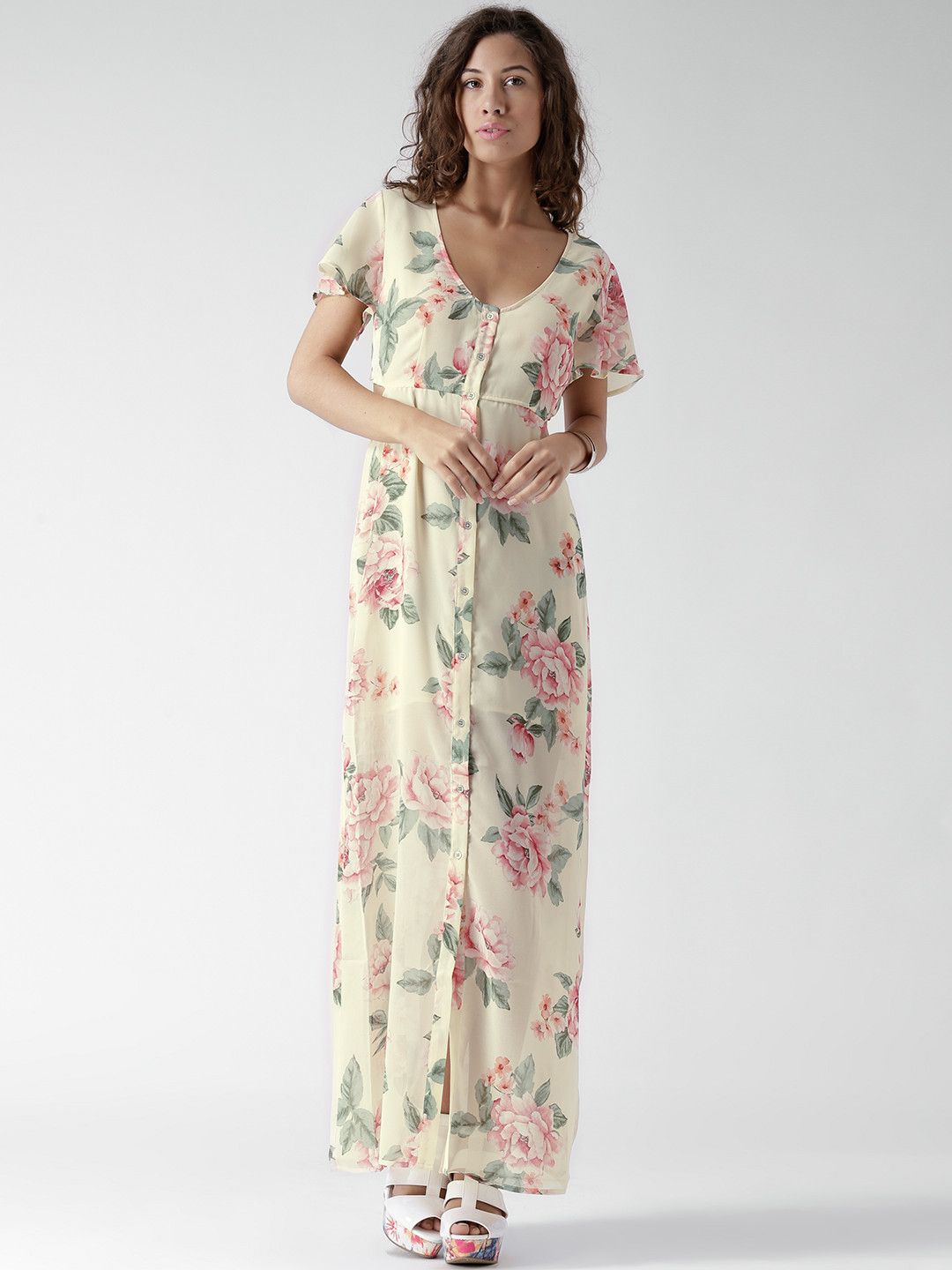 Forever 21 Yellow Sheer Maxi Dress Forever 21 Dresses Nwot Neon