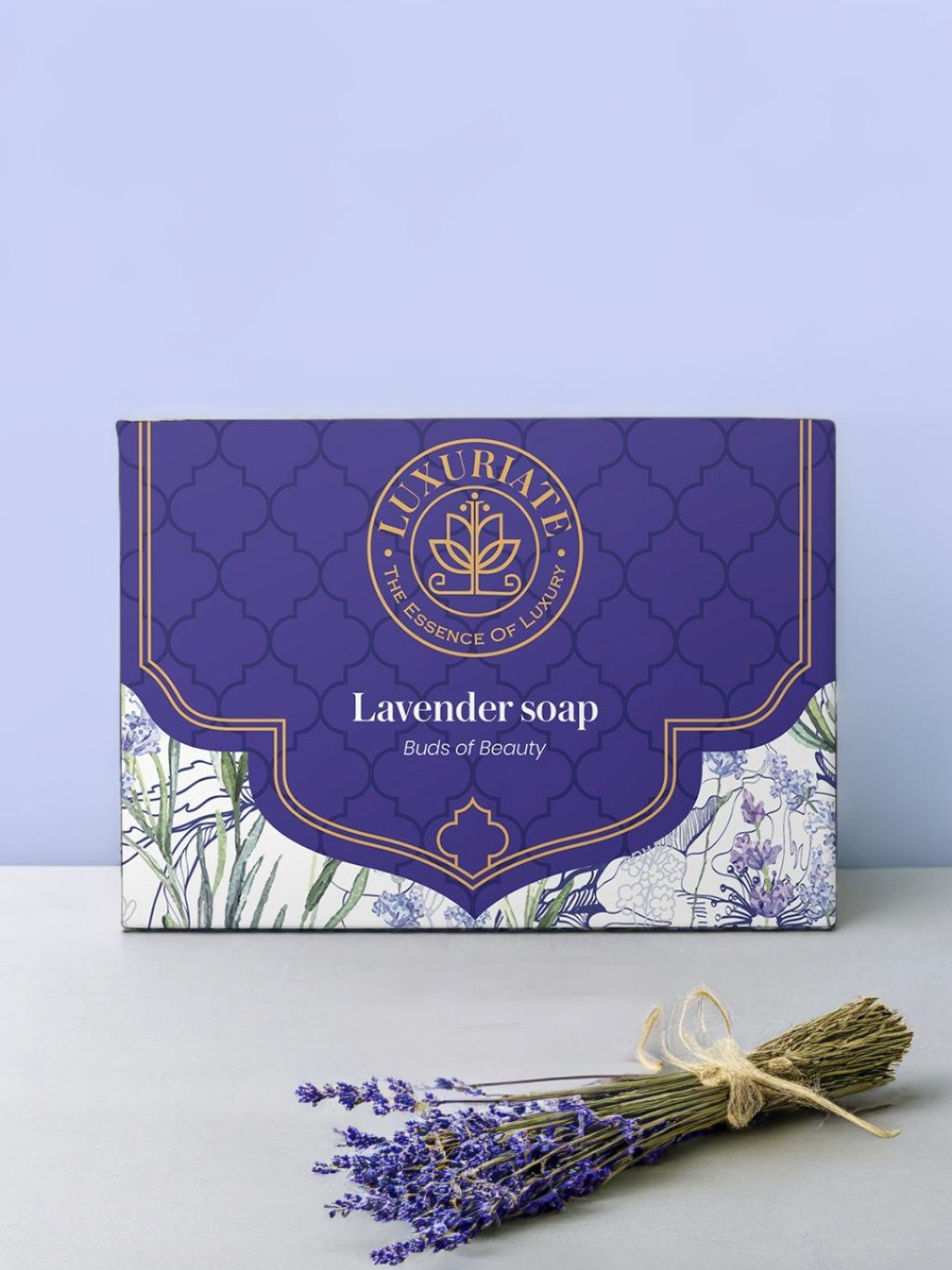 LUXURIATE Lavender Handmade Soap Buds of Beauty