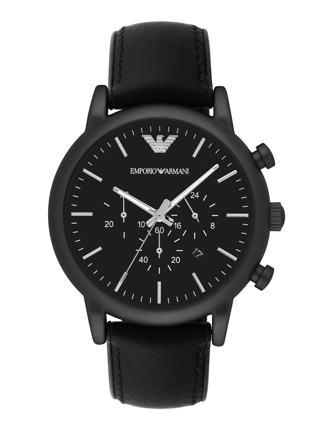 Buy Emporio Armani Men Black Dial Chronograph Watch AR1970 Watches for Men 1370418 Myntra