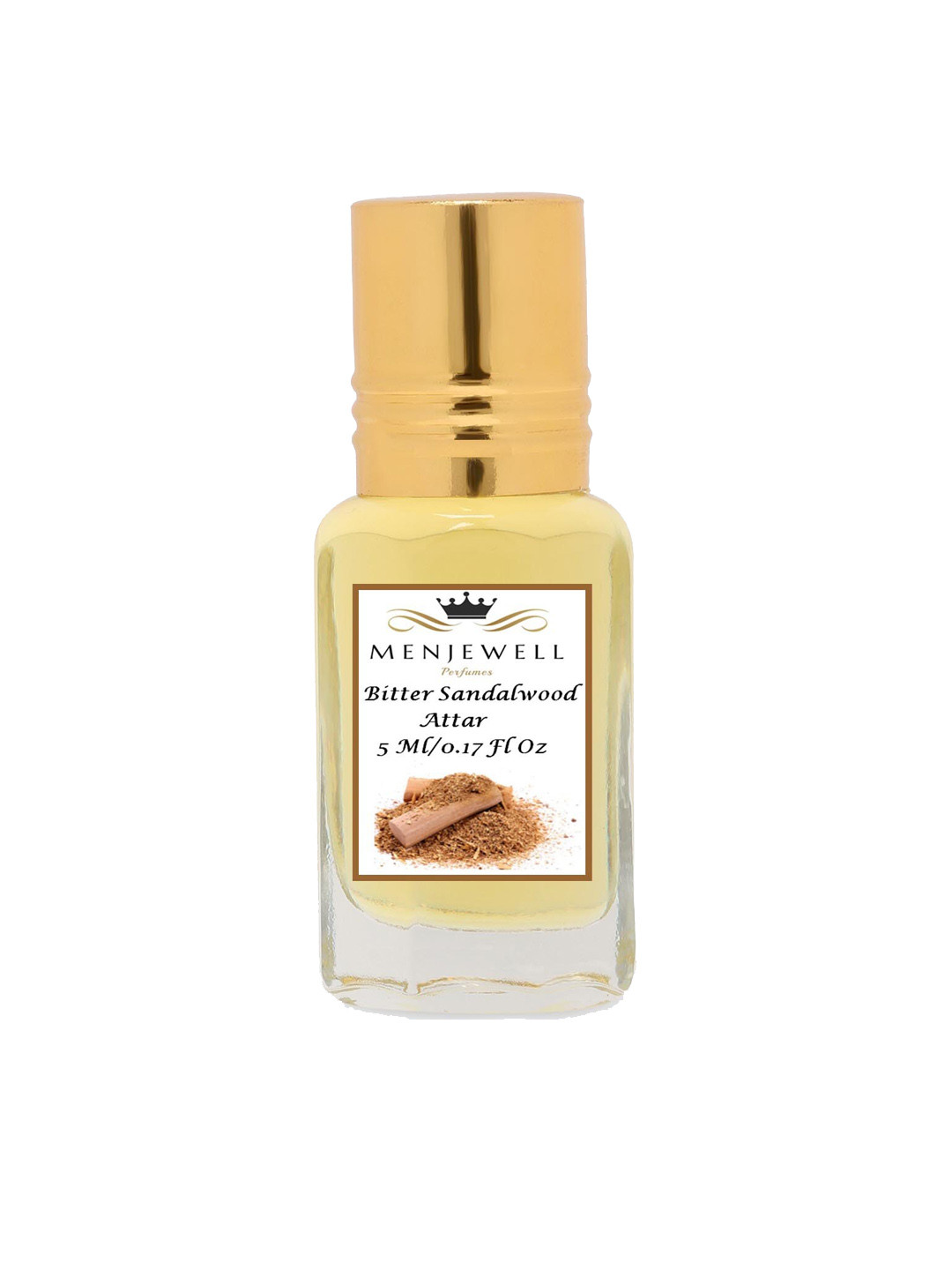 Menjewell Fragrances Bitter Sandalwood Attar Perfume (Woody) - 5ml