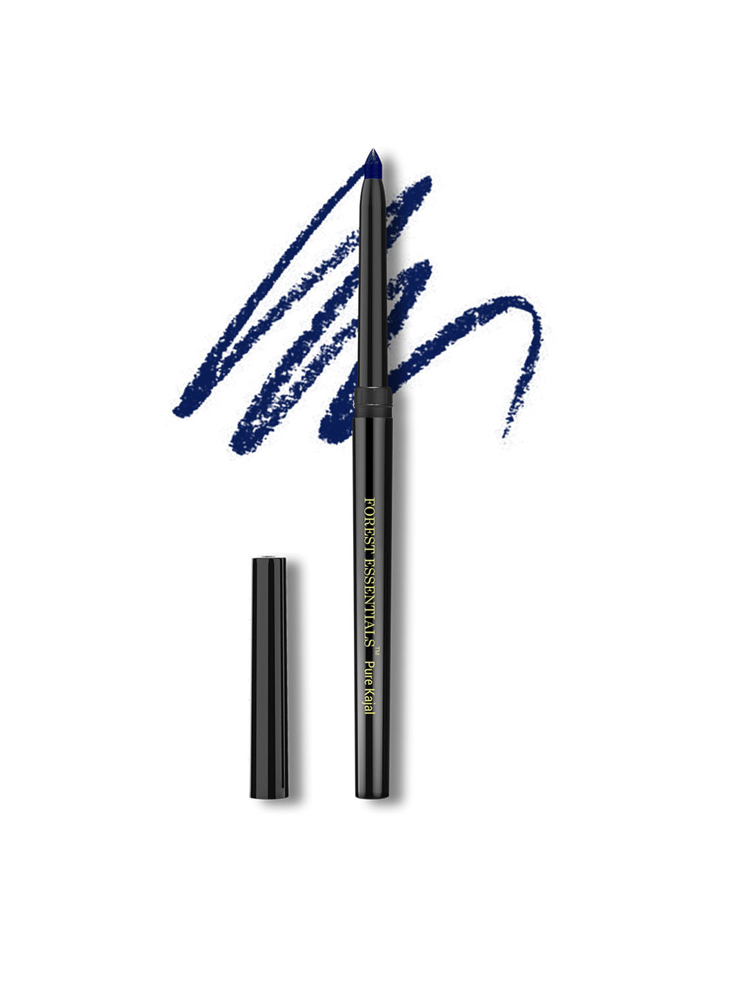 Forest Essentials Gulaab Khaas Natural Kajal with Intense Colour 0.3g - Cobalt Blue