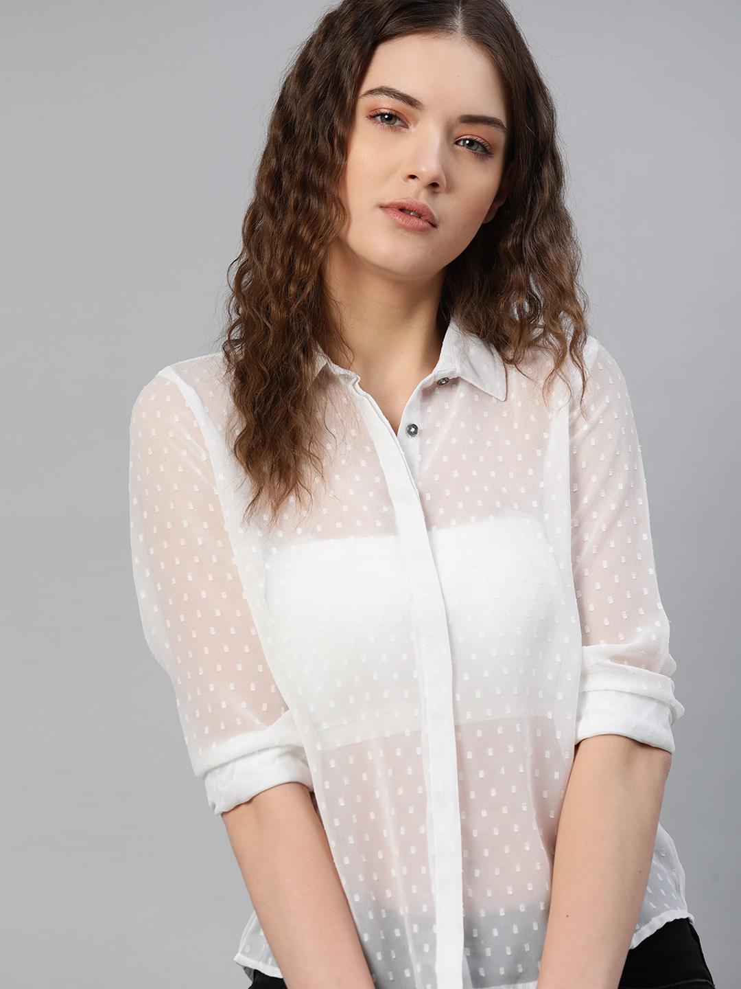 transparent shirt for womens