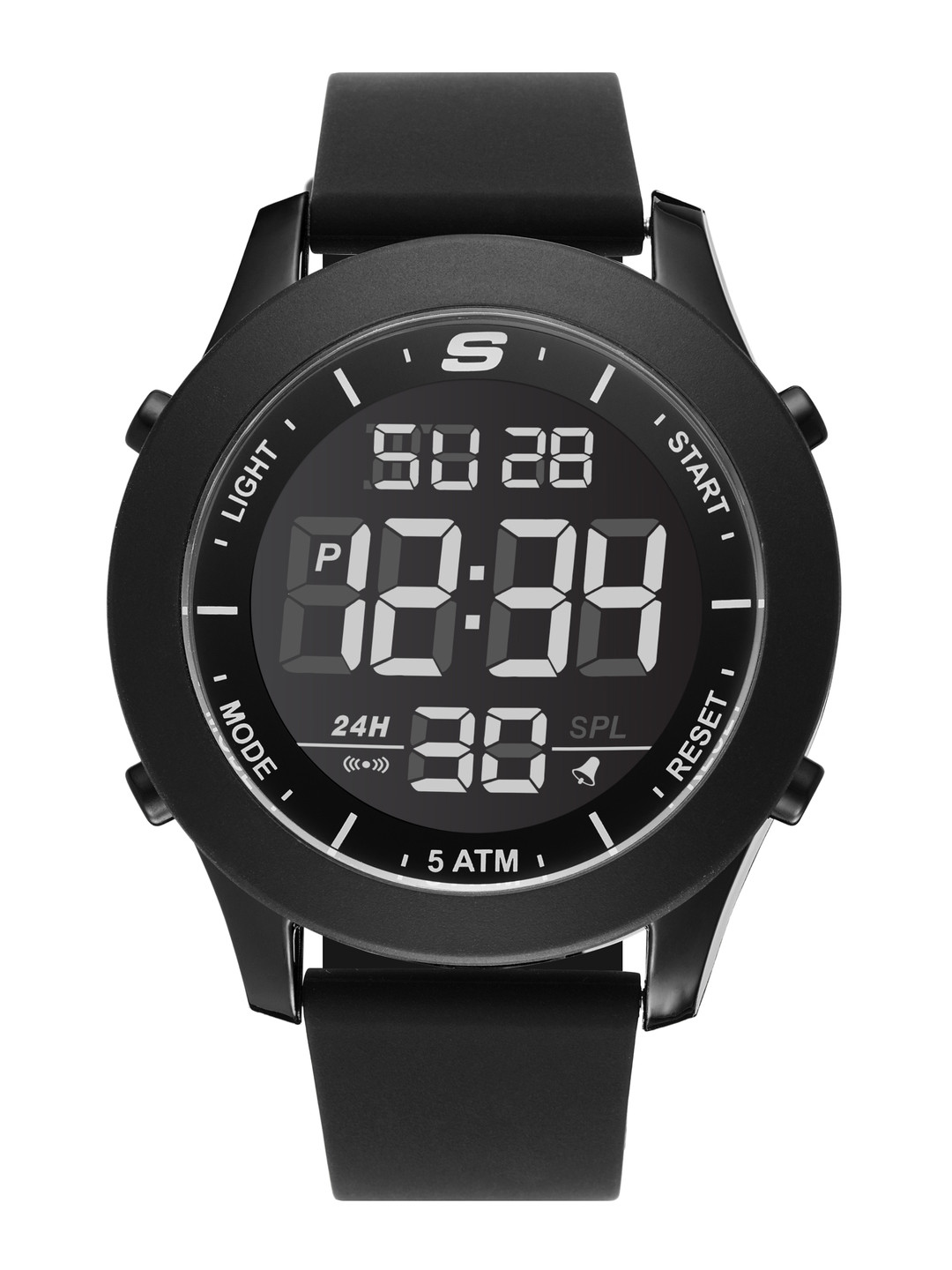 Skechers Men Black Rosencrans Digital Watch SR5107