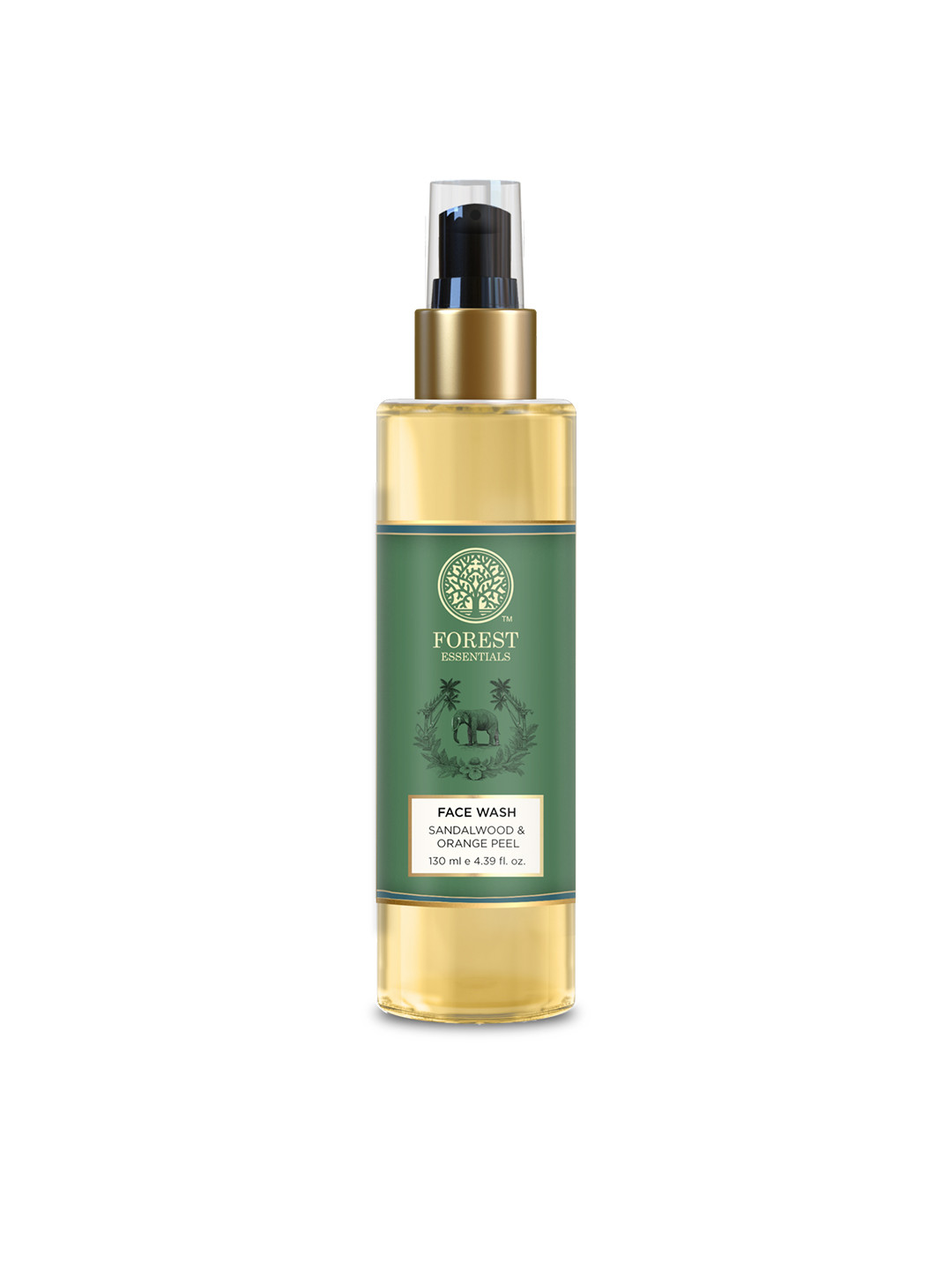 Forest Essentials Ayurvedic Facial Cleanser with Sandalwood & Orange Peel - 130ml