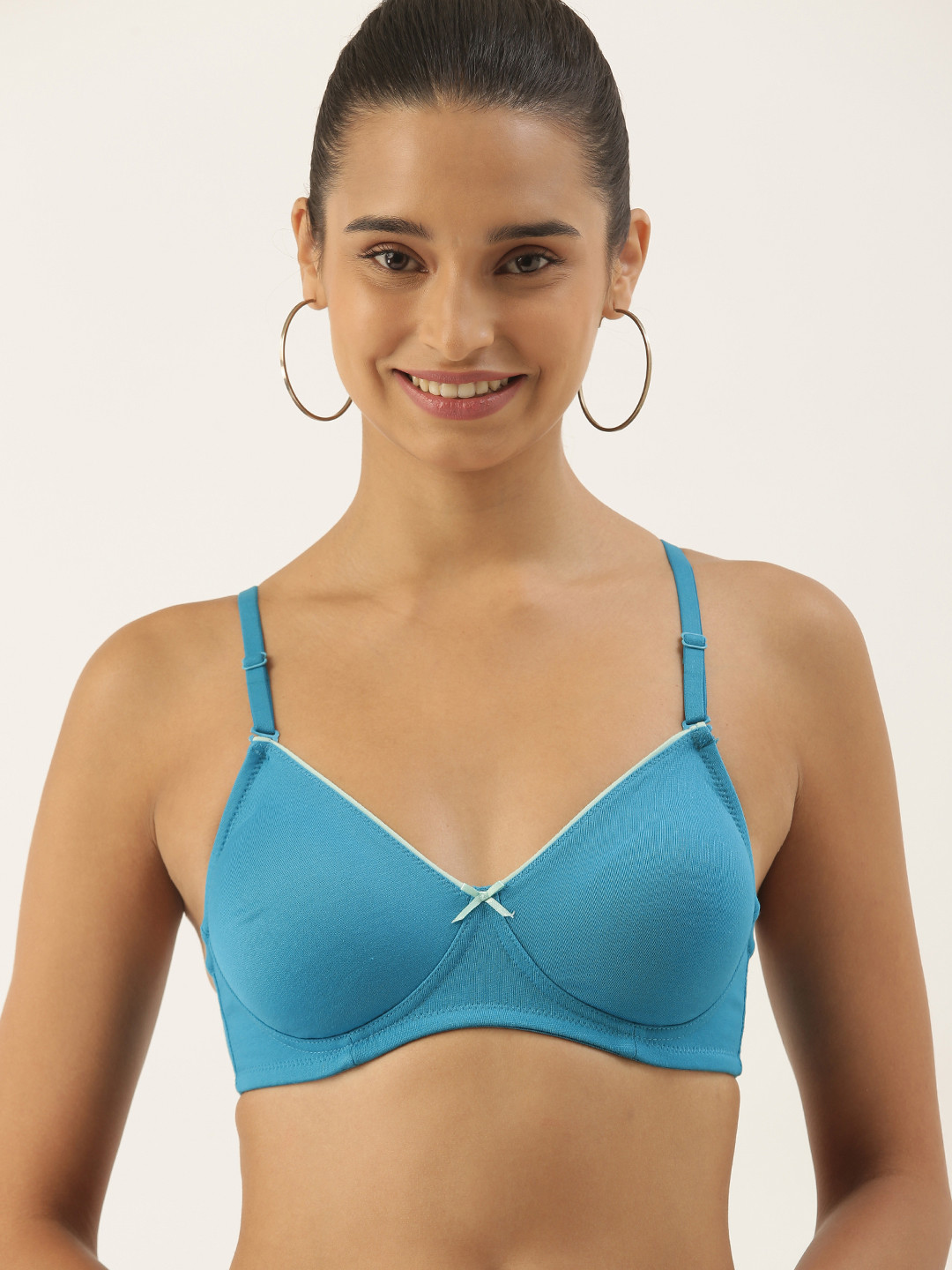 DressBerry Blue Everyday Bra Full Coverage