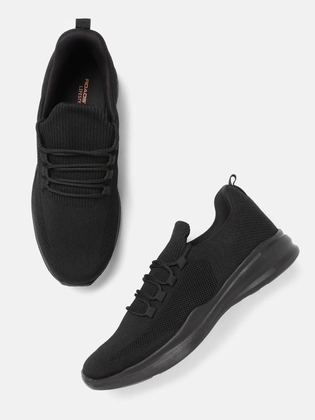 Roadster Men Solid Sports Shoes