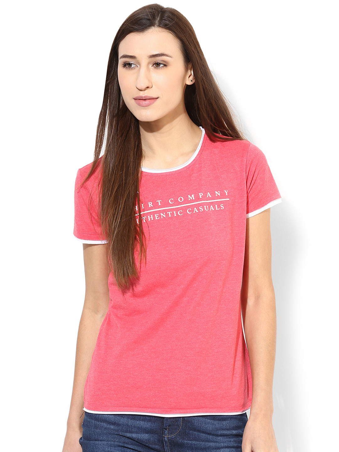 Shirt - Tshirts for Women 1380106 | Myntra