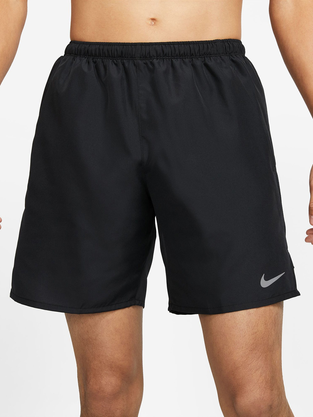 Buy Nike Men Black Solid Regular Fit DF CHALLENGER Sports Shorts