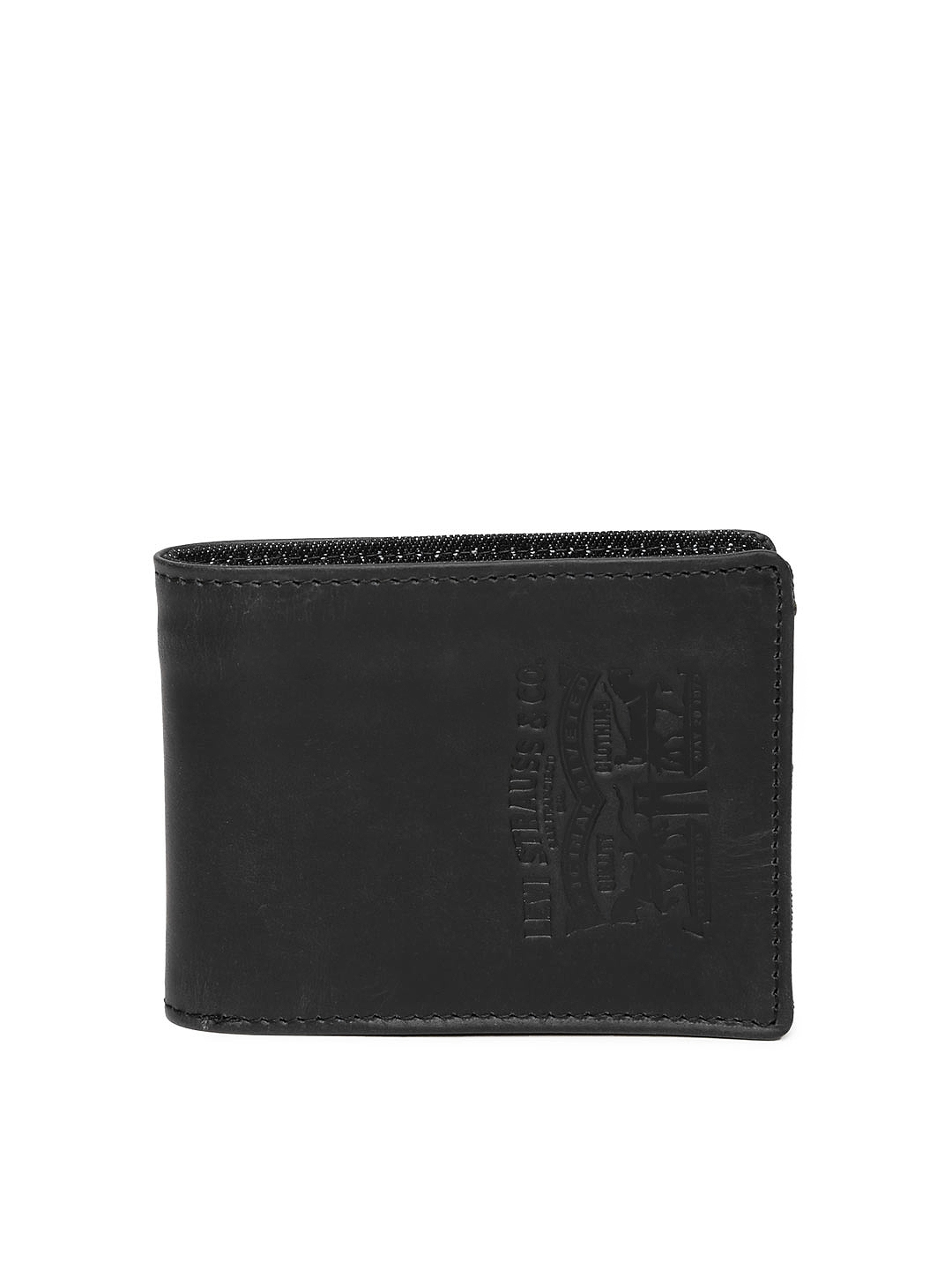 Buy Levi's Men Black Leather Wallet - Wallets for Men 1381915 | Myntra