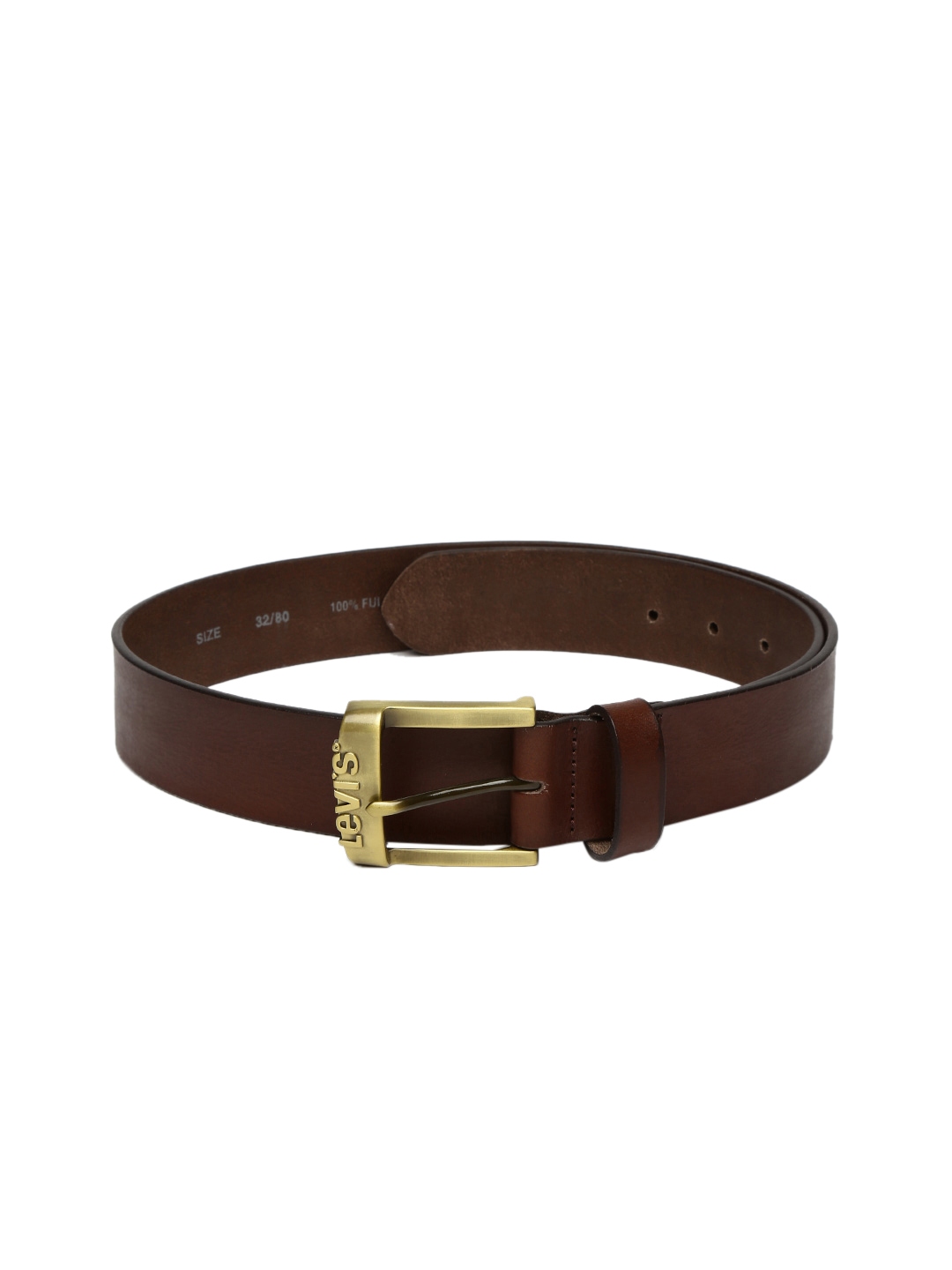 Buy Levi's Men Brown Leather Belt - Belts for Men 1381954 | Myntra