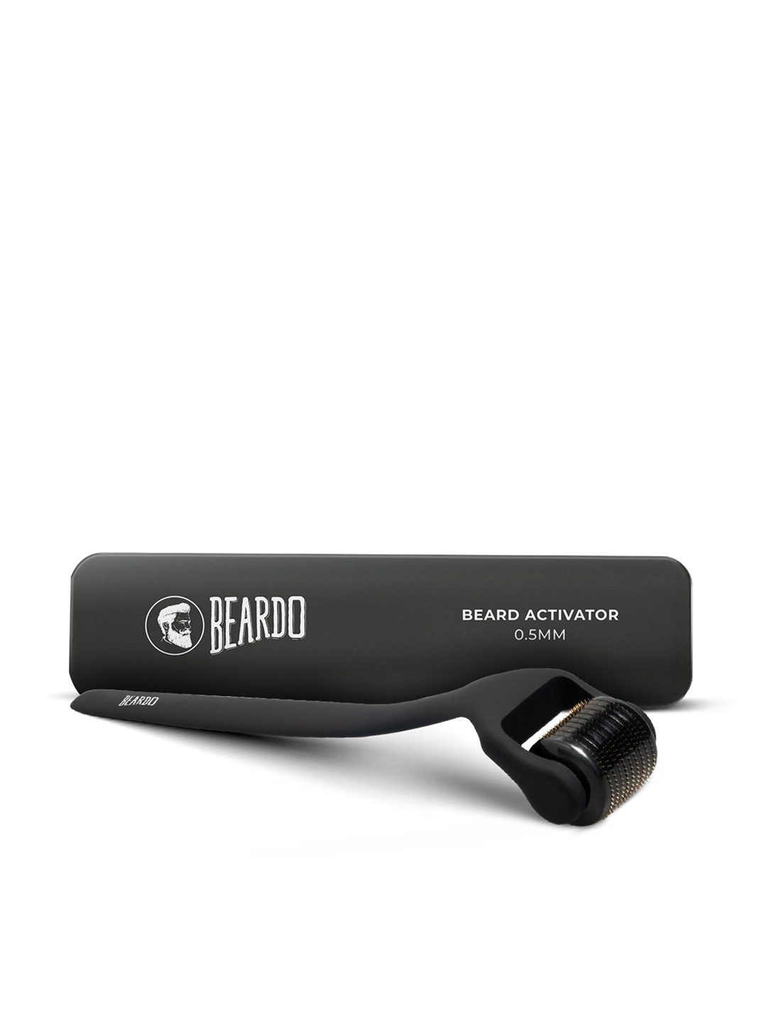 BEARDO Men Beard Activator Metal Face Roller - 0.5 mm