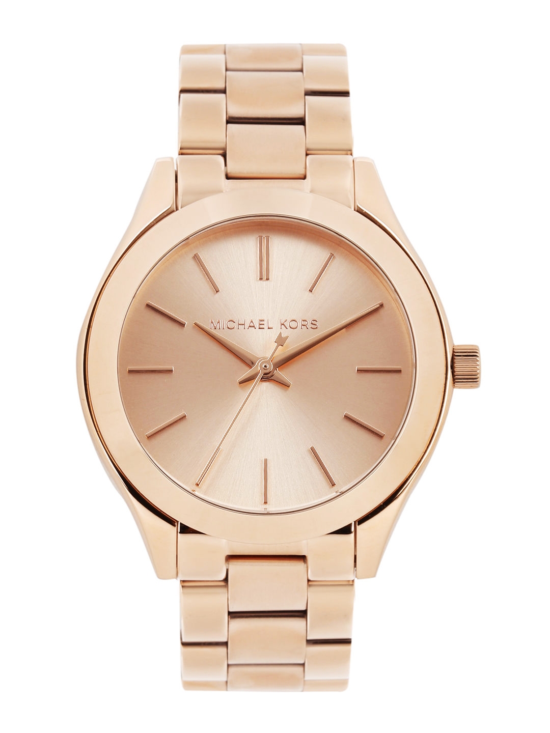 Buy Michael Kors Women Rose Gold Toned Dial Watch MK3513 Watches