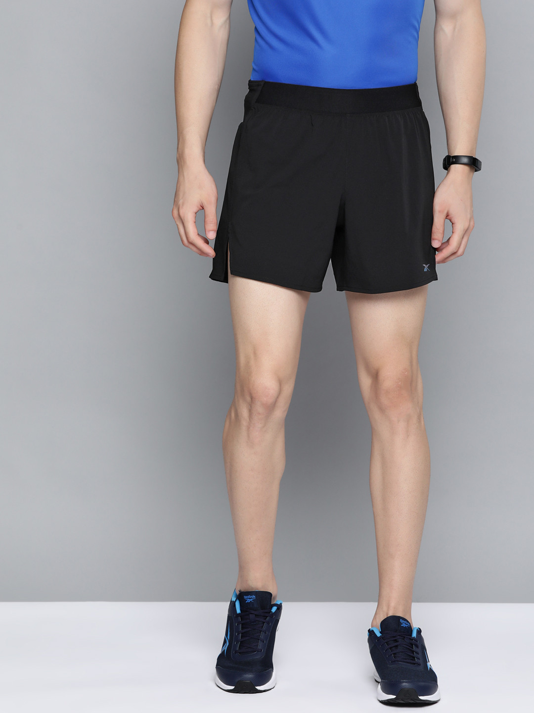 Reebok Men Black Solid TSR EPIC AC Shorts