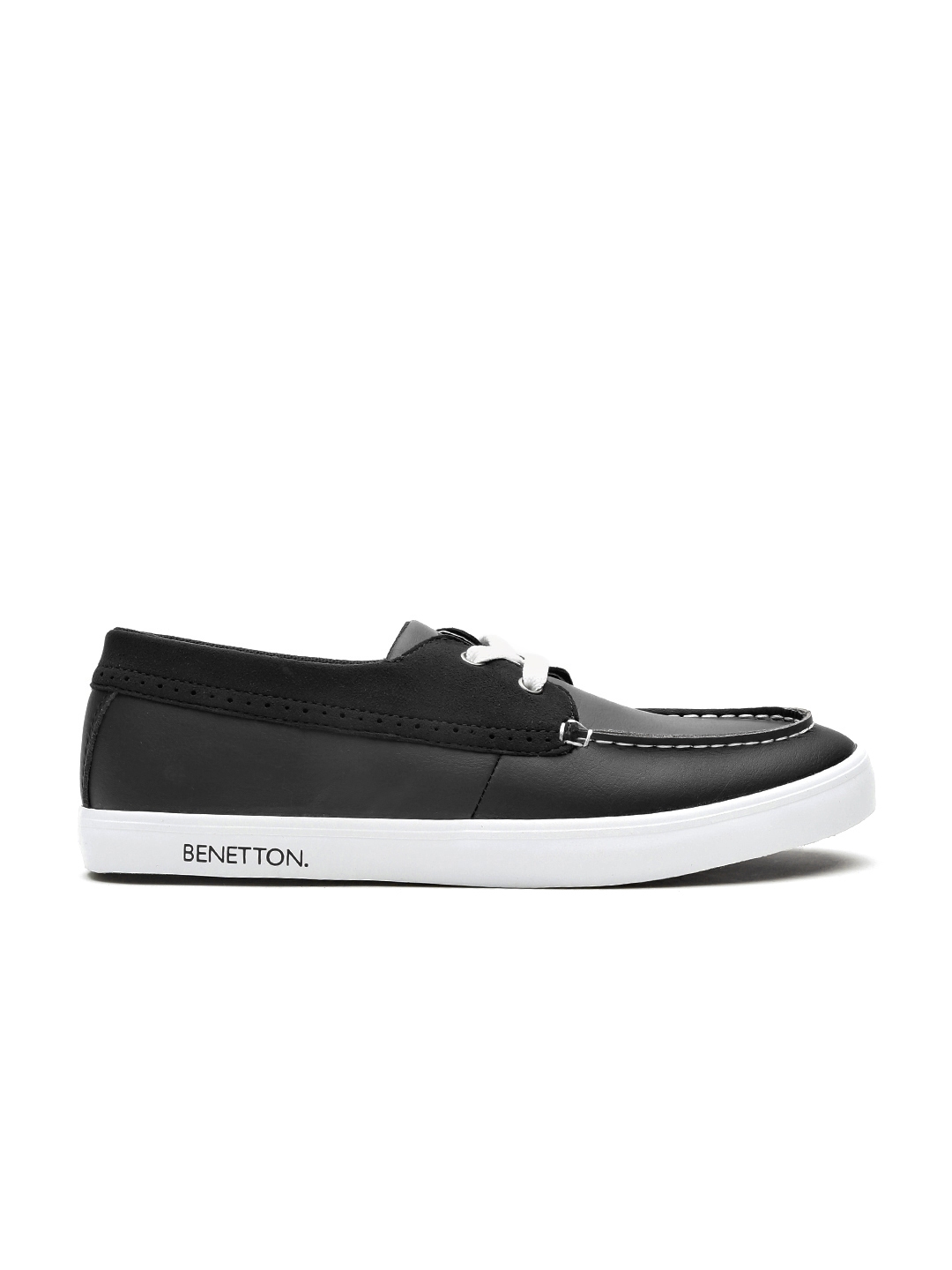 United colors of benetton boat shoes top