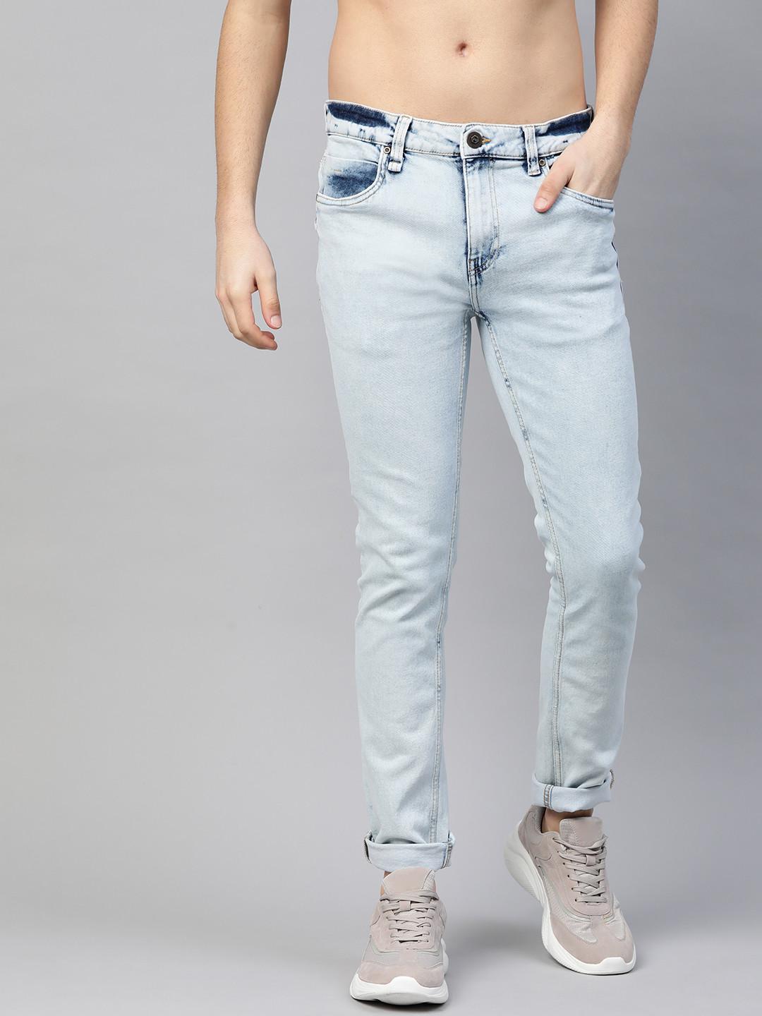 Roadster Men Blue Skinny Fit Stretchable Jeans