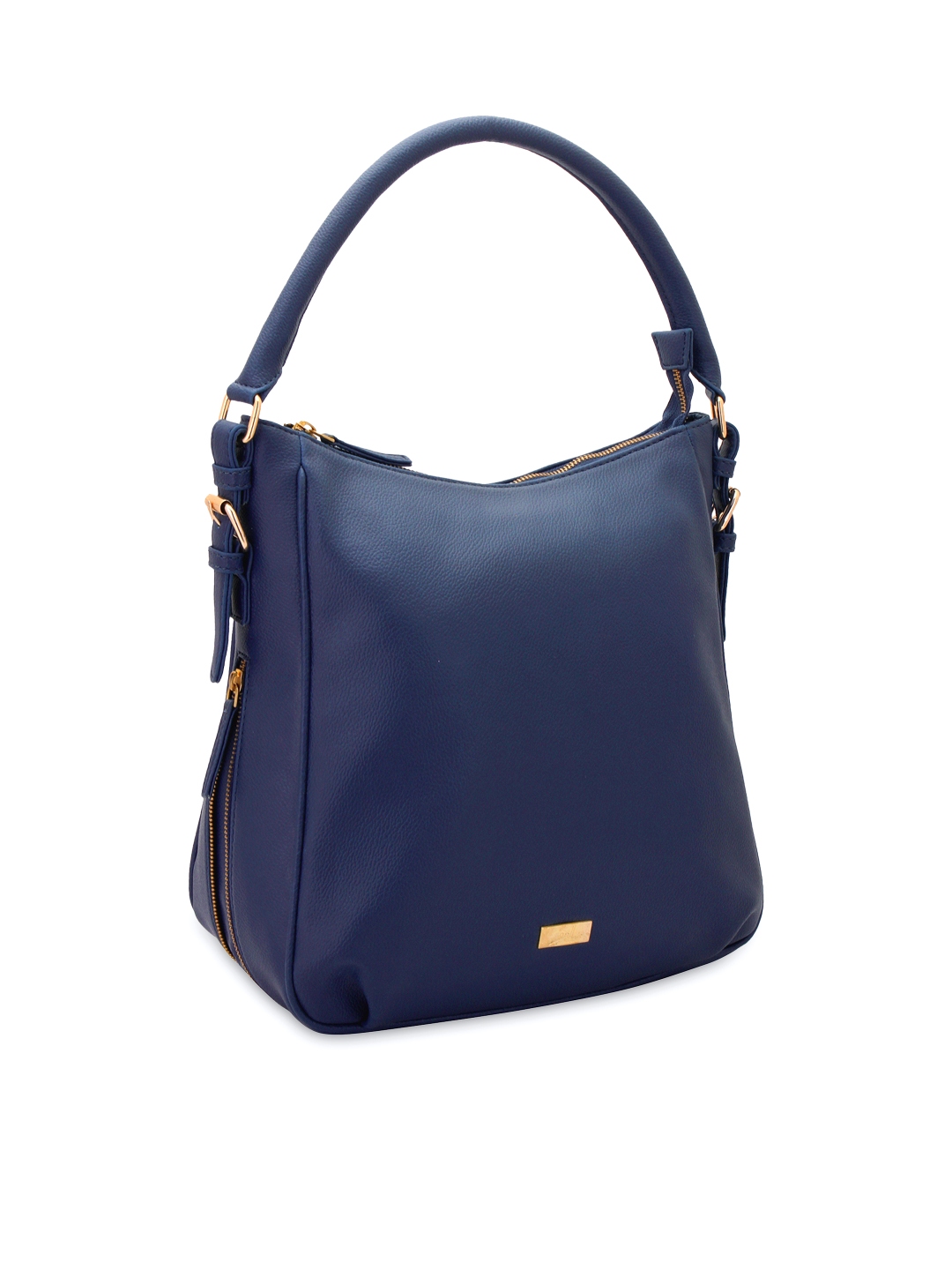 Yelloe Blue Hobo Bag Handbags For Women 1387099 Myntra Image