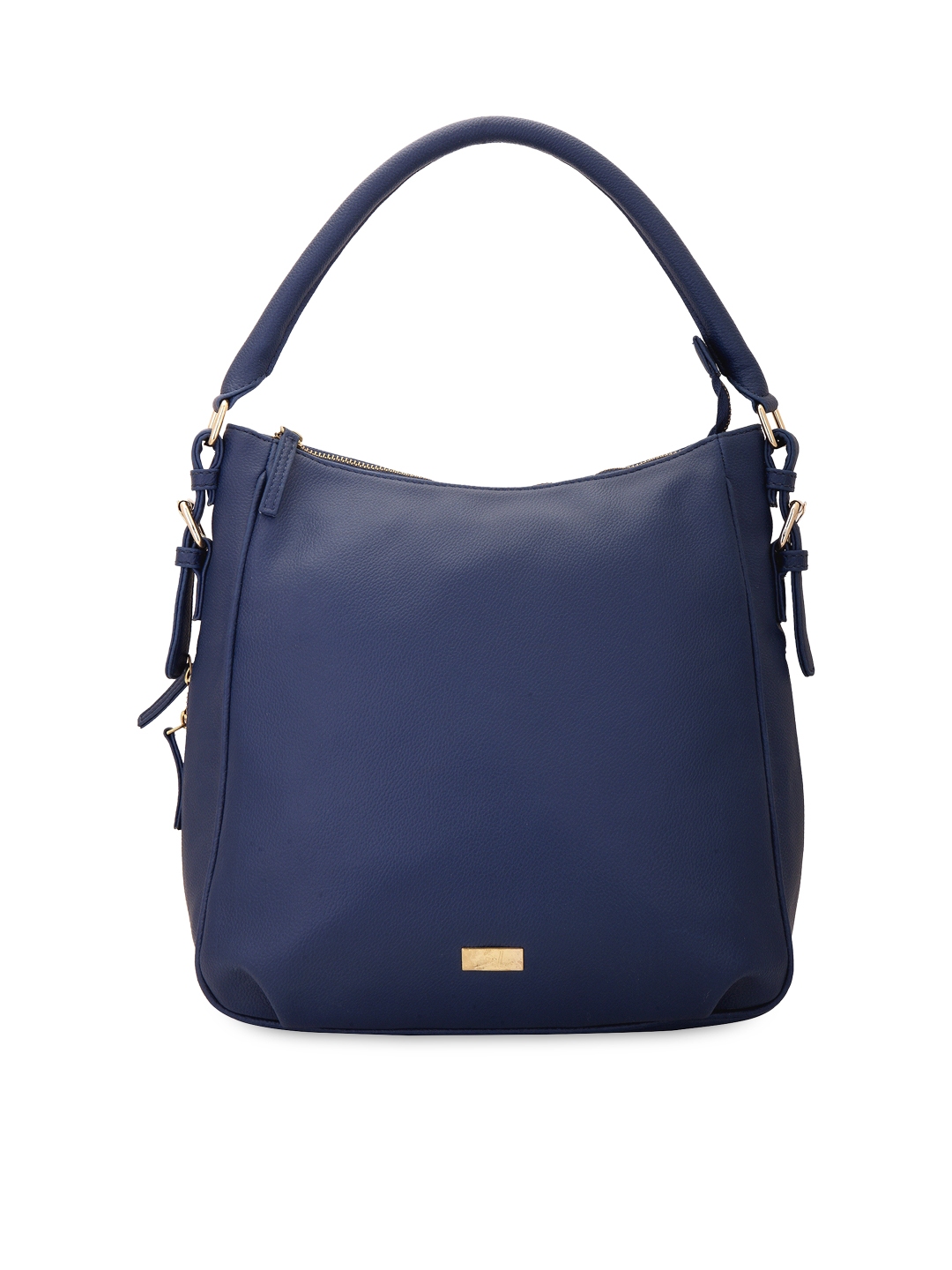 Yelloe Blue Hobo Bag Handbags For Women 1387099 Myntra Image