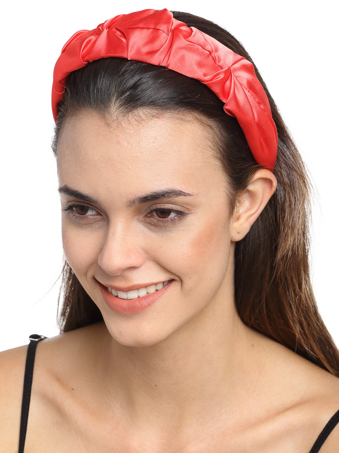 YouBella Red Solid Hairband