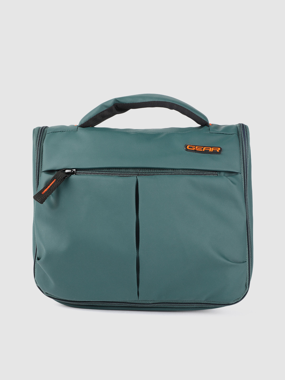 Gear Unisex Green Solid Sauve Toilet Kit