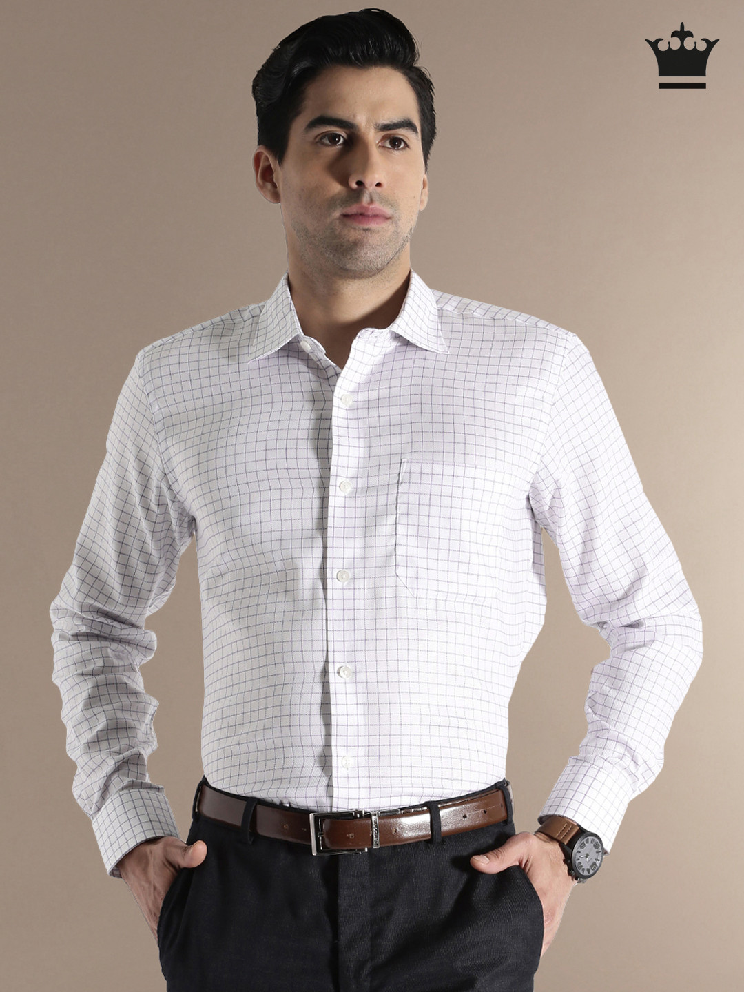 Louis philippe permapress white shirt Clearance