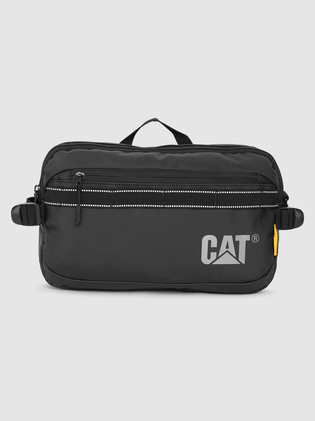 CAT Unisex Black Solid SENTINEL Messenger Bag