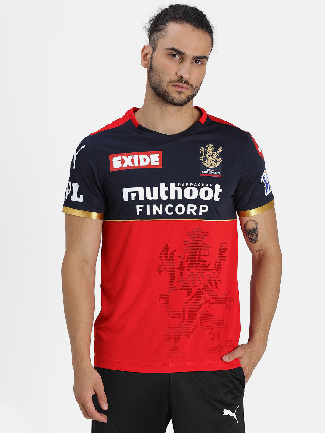 Rcb T Shirt Flipkart Rcb Merchandise Wrogn Puma X RCB 2025 Men
