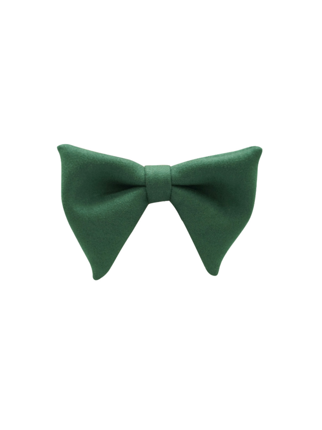 The Tie Hub Green Solid Pre-Tied Bow Tie