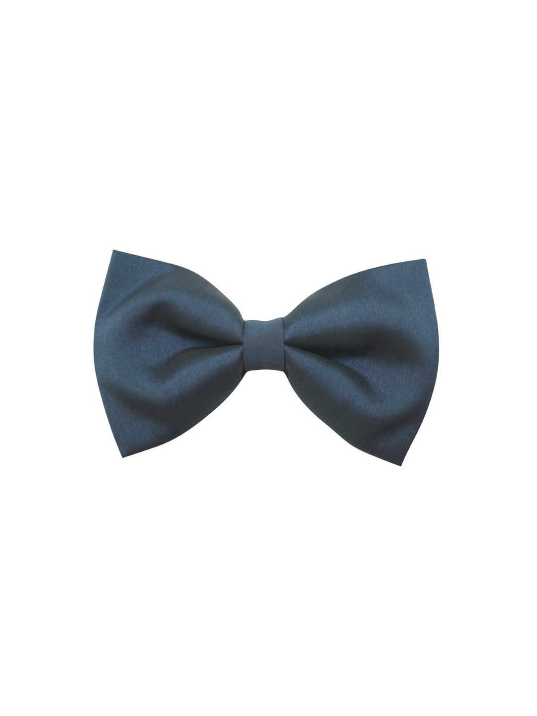 The Tie Hub Teal Blue Solid Pre-Tied Bow Tie