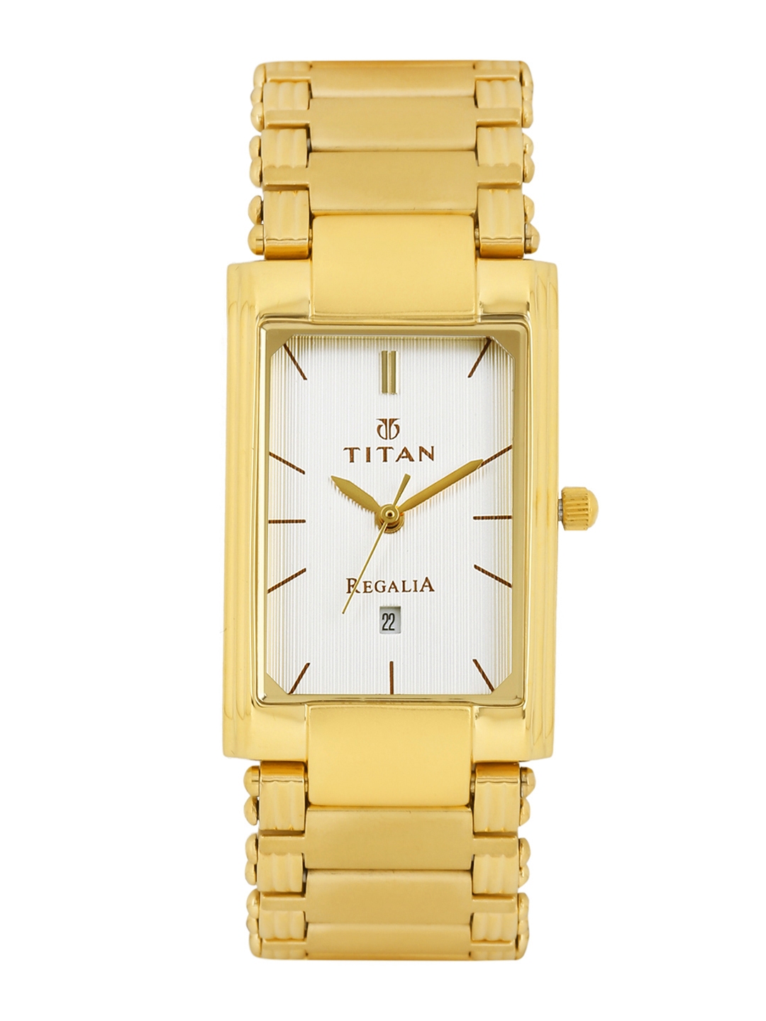 titan regalia gold watch