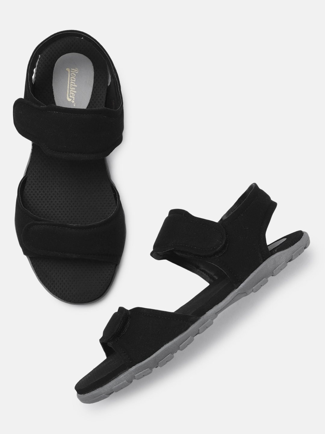 Buy Roadster Women Black Sports Sandals Sandals for Women 14000150 Myntra