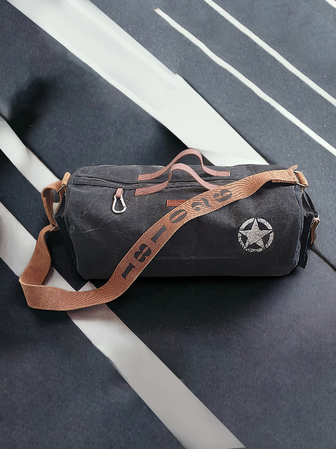 The House of Tara Unisex Black Duffel Bag