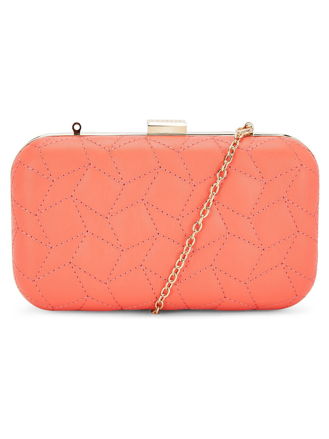 Caprese Cely Women Coral Large Clutch