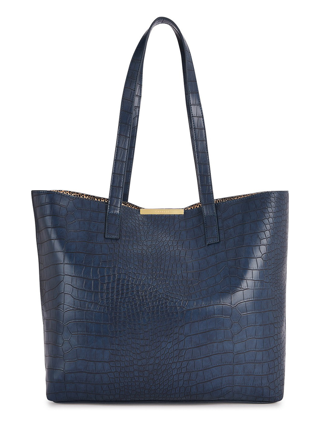 Caprese Oprah Women Navy Large Tote Bag