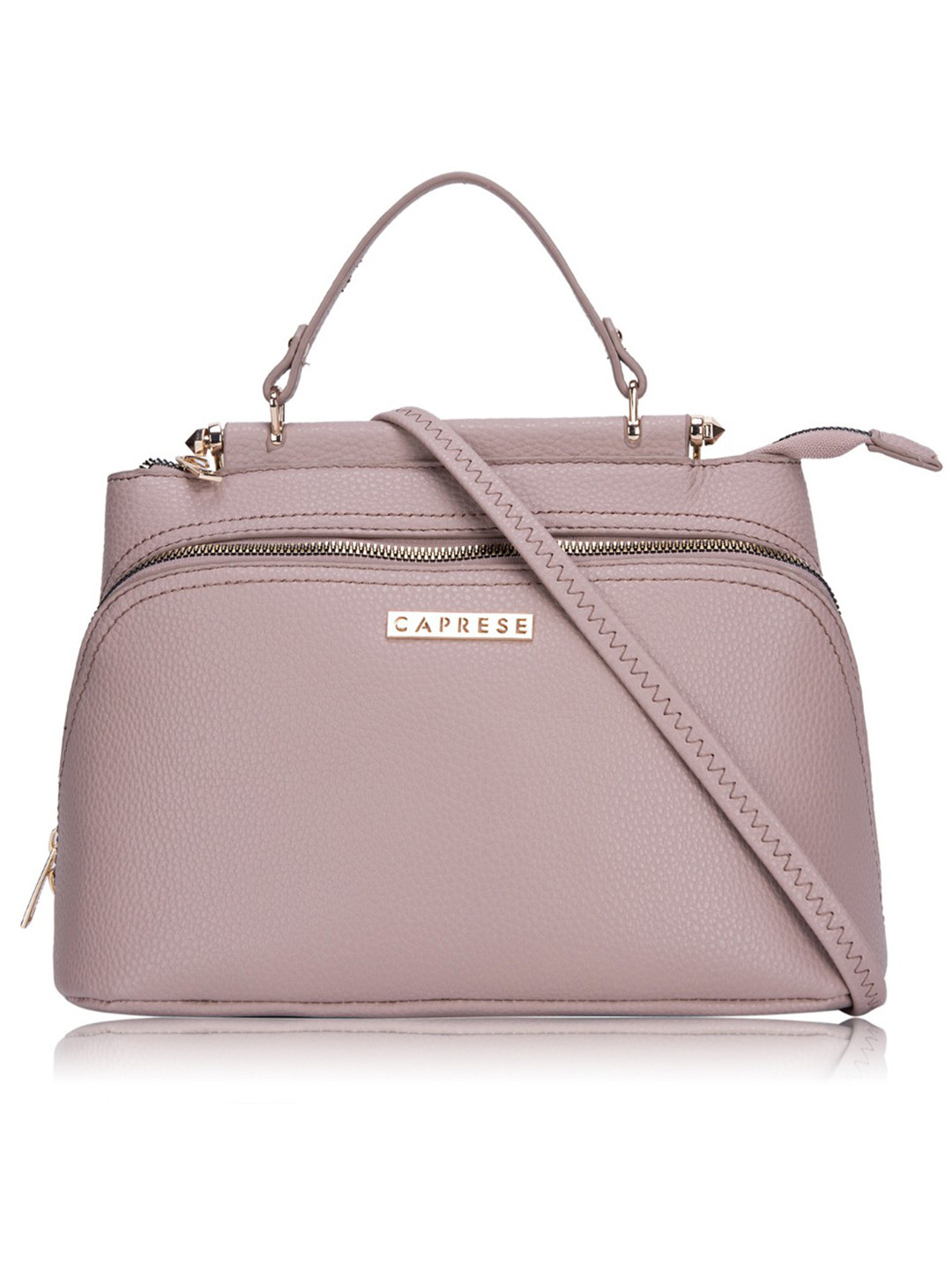 Caprese Women Beige Solid Sling Bag