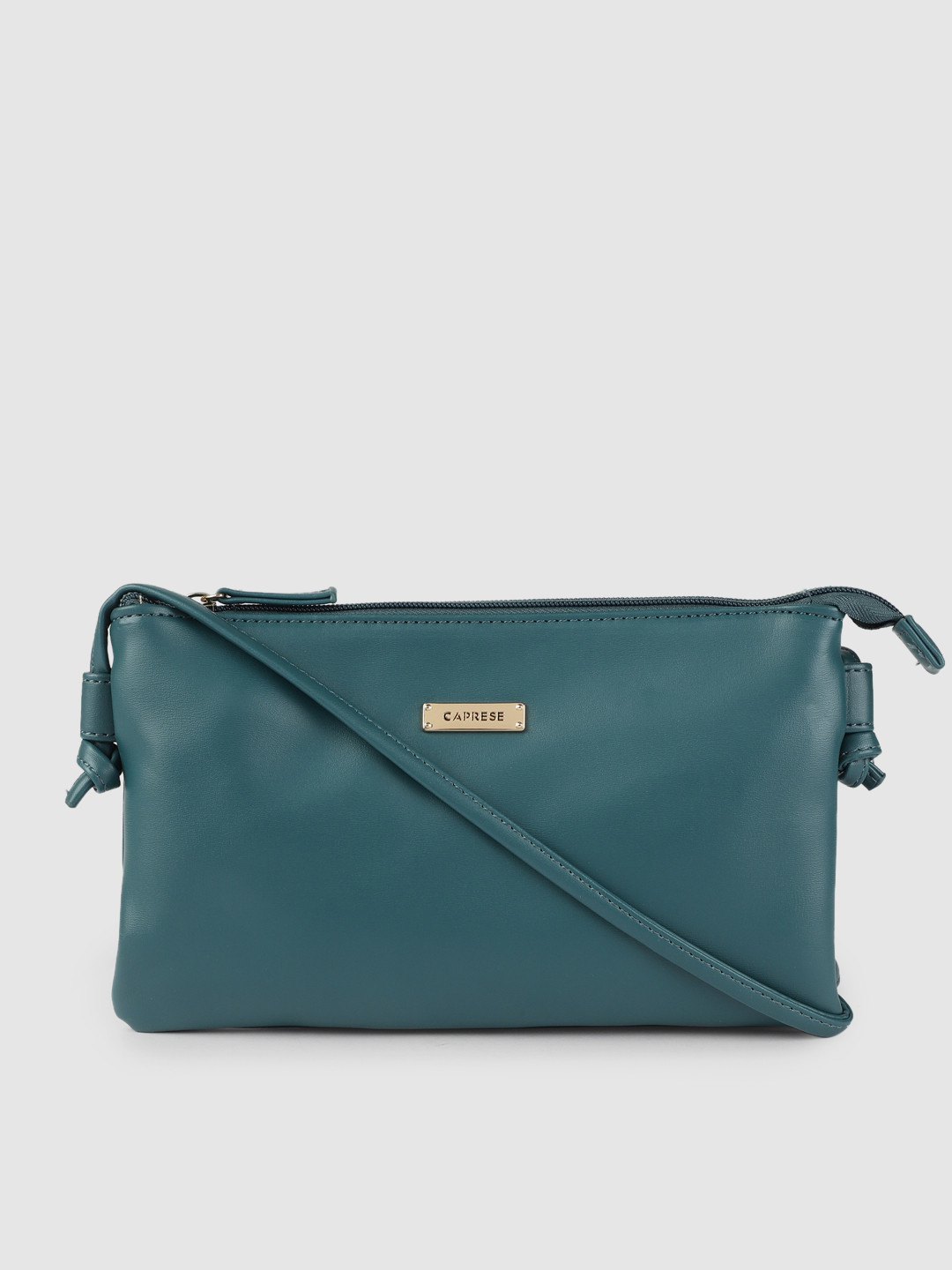 Caprese Clairice Women Teal Medium Sling Bag
