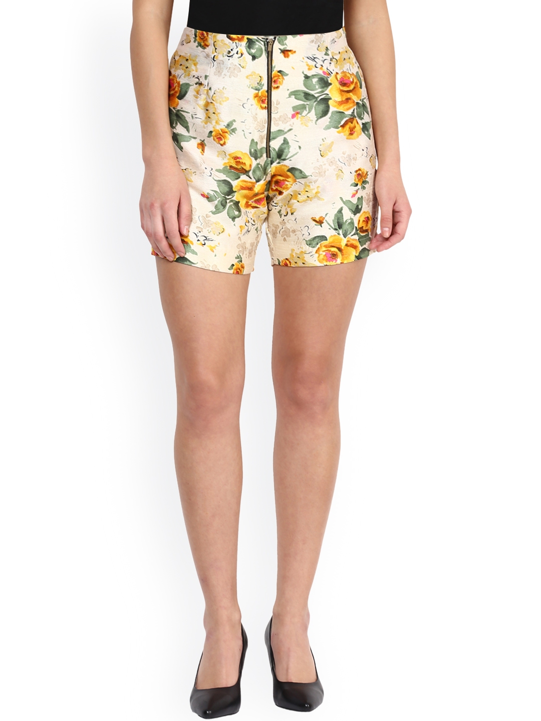 Floral print shorts store
