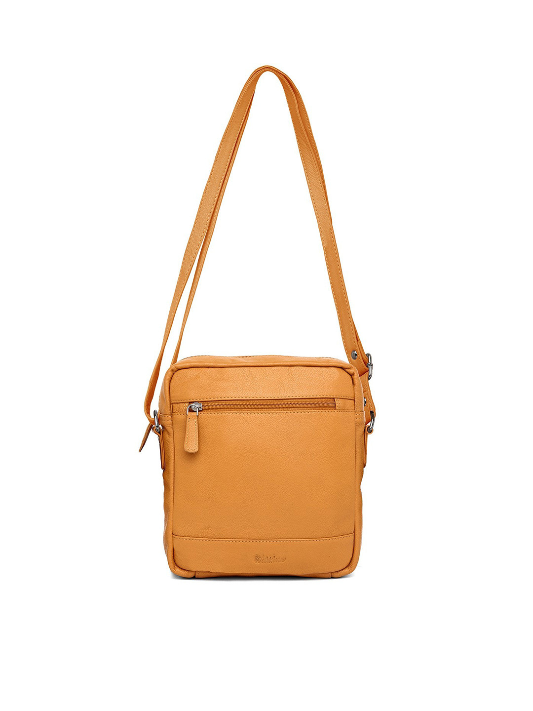 WildHorn Yellow Solid Sling Bag