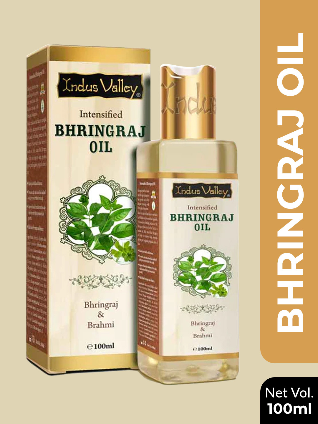 Indus Valley Bio Organic Bhringaraj Oil-100 ml